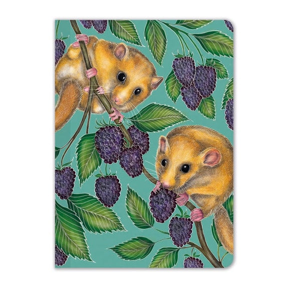 Dormice & Blackberries Mini Notebook