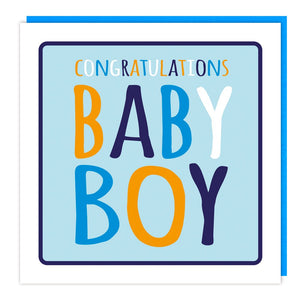 Baby Boy Card