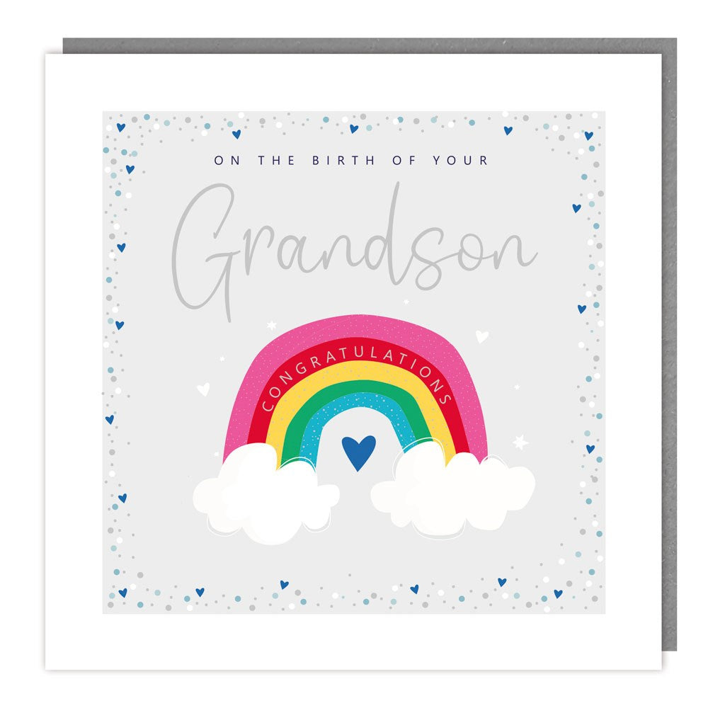 Birth of Grandson Card