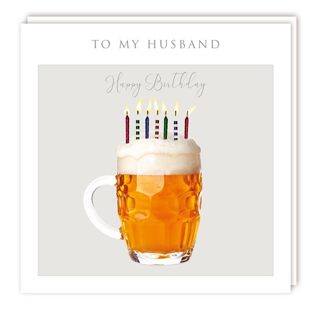 Husband Birthday Card