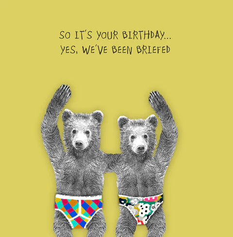 So It’s Your Birthday… Yes, We’ve Been Briefed