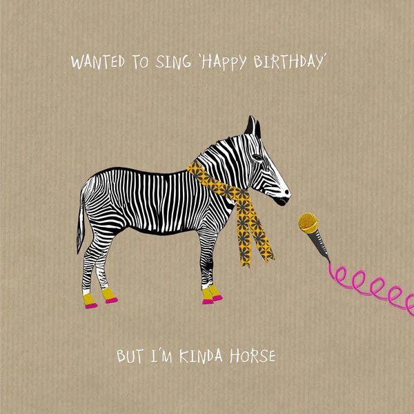 Wanted To Sing Happy Birthday But I’m Kinda Horse