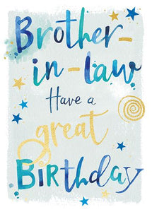 Brother-in-Law Birthday Card