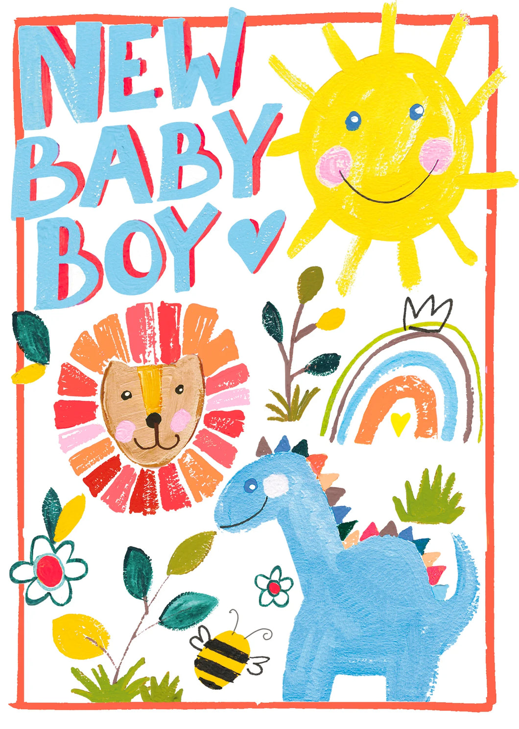 New Baby Boy Card