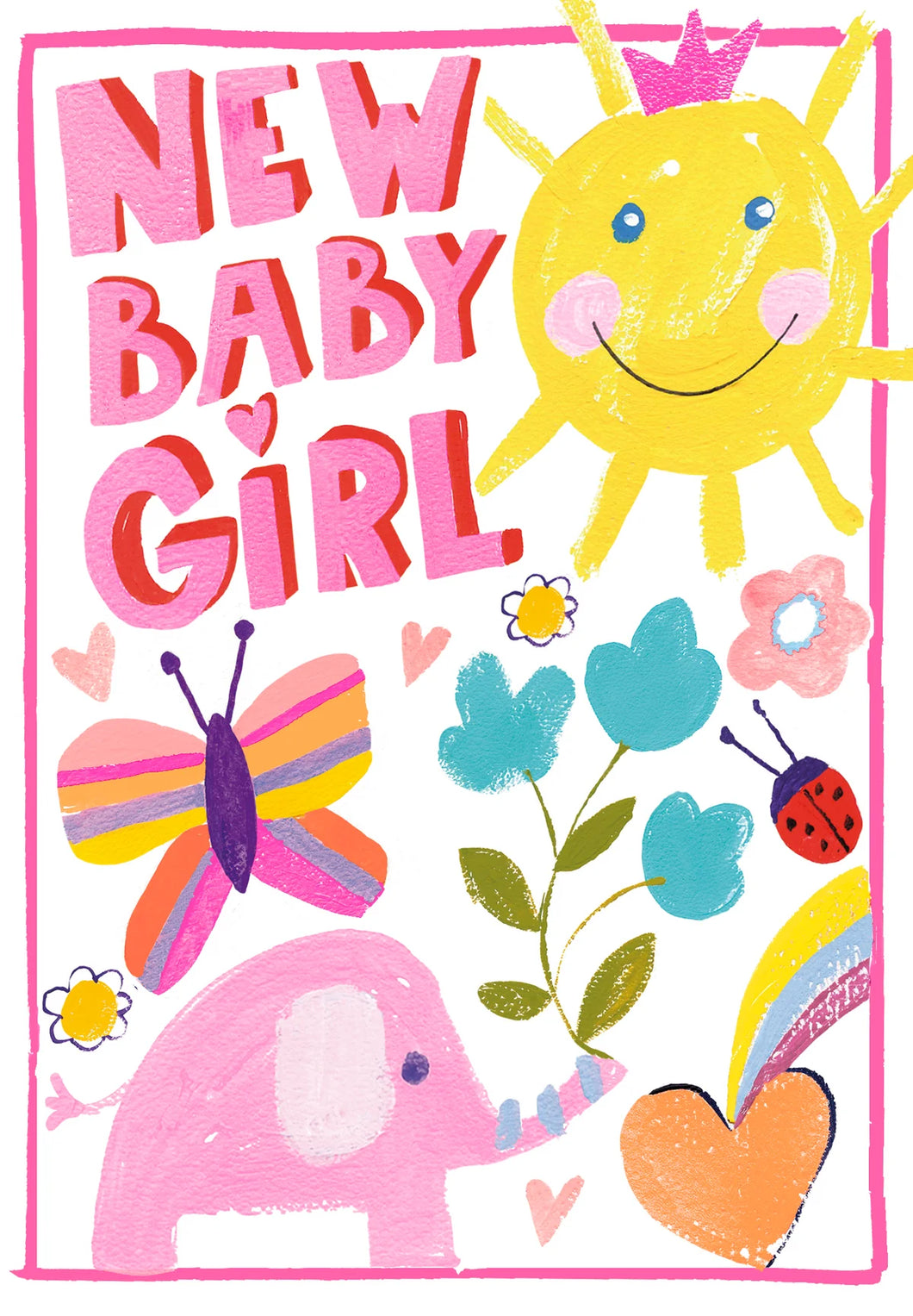 New Baby Girl Card