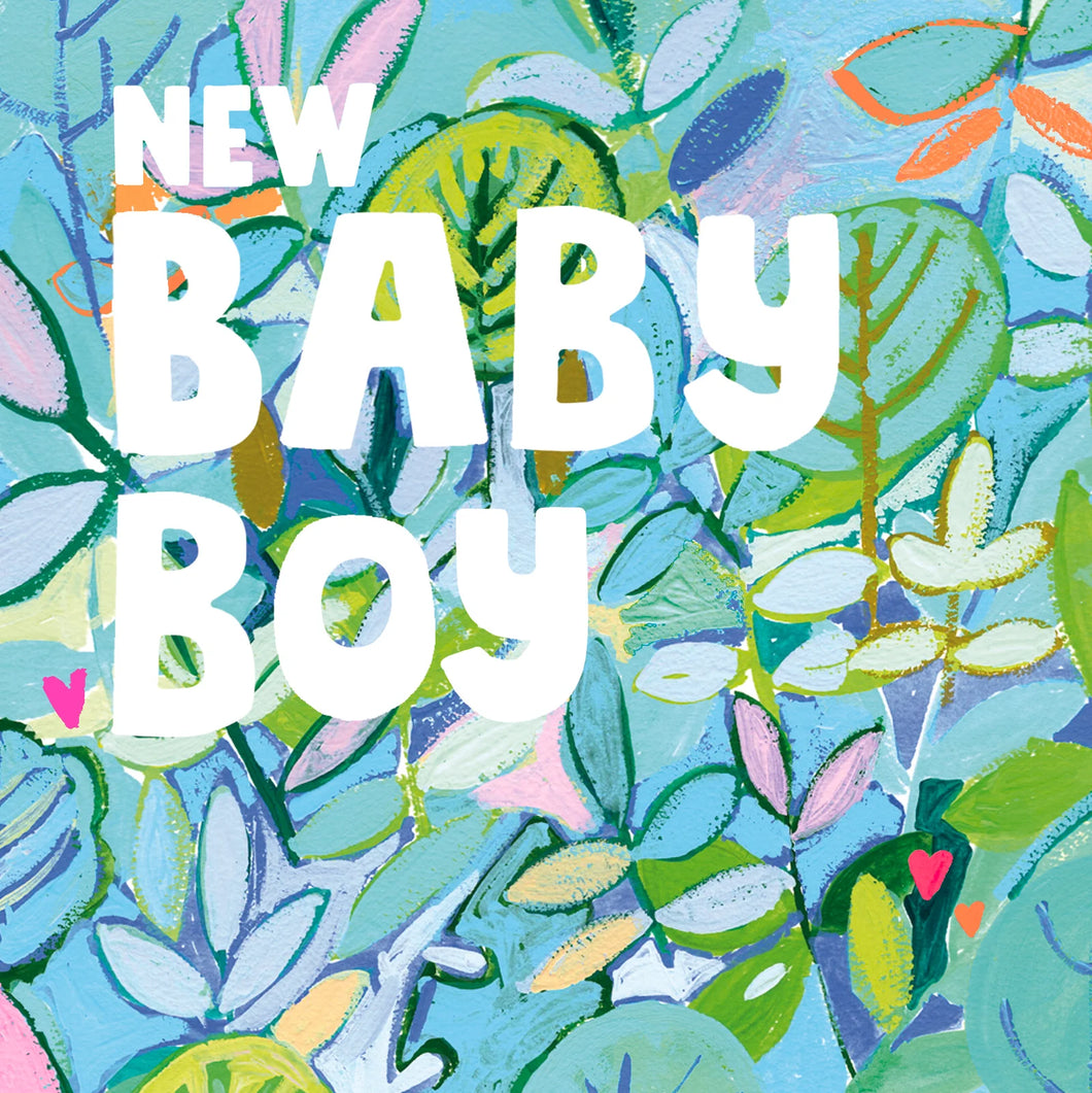 New Baby Boy Card