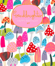 Load image into Gallery viewer, Granddaughter Birthday Card
