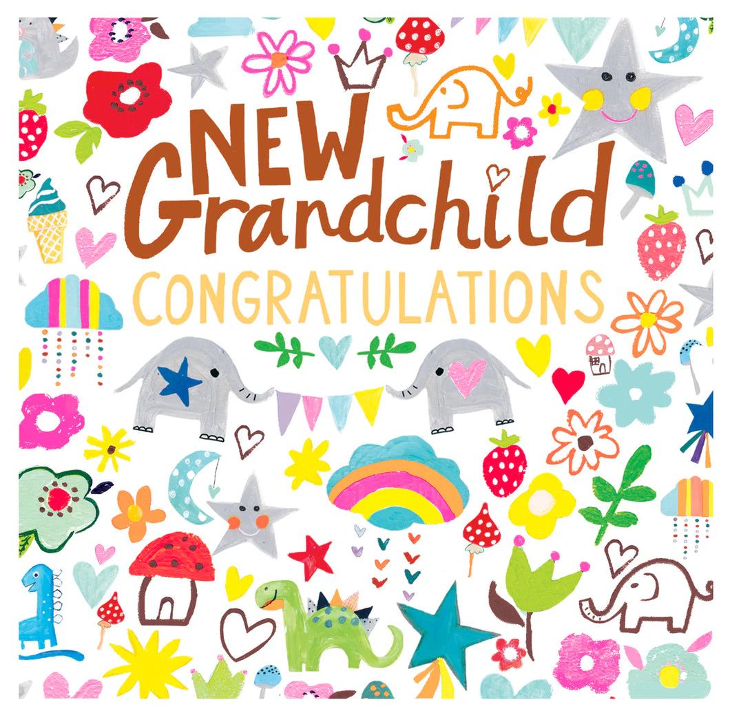 New Grandchild Congratulations Card