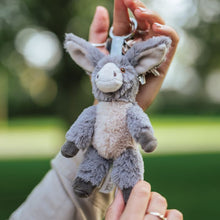 Load image into Gallery viewer, ‘Jack Donkey’ Plush Character Donkey Keyring by Wrendale Designs
