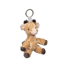 Load image into Gallery viewer, ‘Camilla’ Plush Character  Giraffe Keyring by Wrendale Designs
