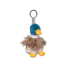 Load image into Gallery viewer, ‘Webster’ Plush Character Duck Keyring by Wrendale Designs
