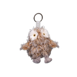 ‘Elvis’’ Plush Character Owl Keyring by Wrendale Designs