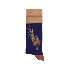 Load image into Gallery viewer, Mens Pheasant Super Soft Bamboo Socks by Wrendale Designs
