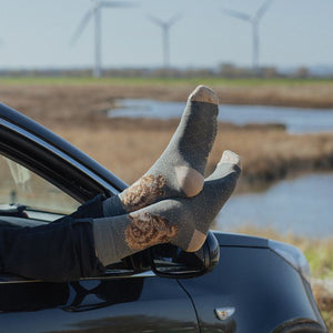 Mens Bear Super Soft Bamboo Socks by Wrendale Designs