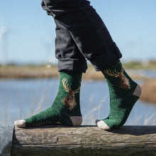 Load image into Gallery viewer, Mens Stag Super Soft Bamboo Socks by Wrendale Designs
