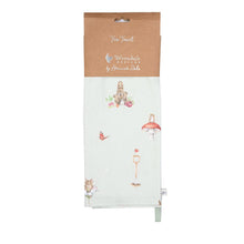 Load image into Gallery viewer, ‘Garden Friends ‘ Rabbit Tea Towel by Wrendale Designs
