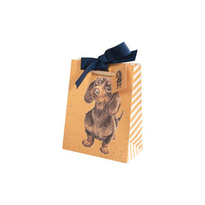 Sausage Dog Small Gift Bag by Wrendale Designs