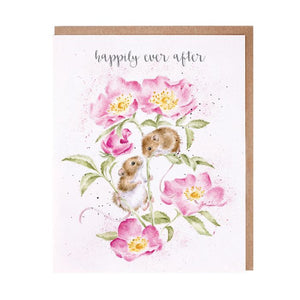 Mouse Happily Ever After Card by Wrendale