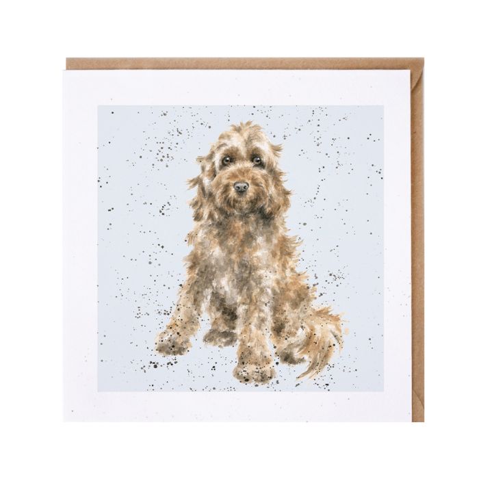 Cockapoo Blank Card by Wrendale Designs