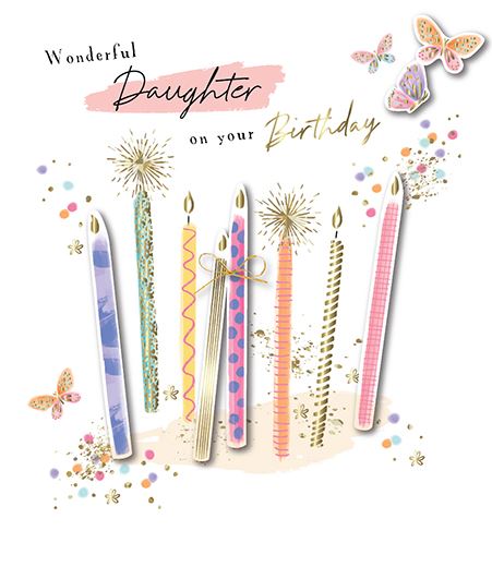 Daughter Birthday Card