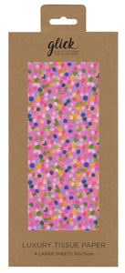 Pink Spotty Tissue Paper