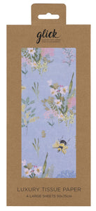 Stephanie Dyment Blue Bees Tissue Paper