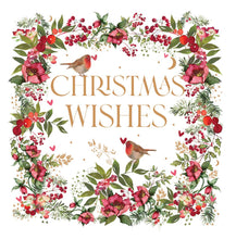 Load image into Gallery viewer, Robin Christmas Wishes Card
