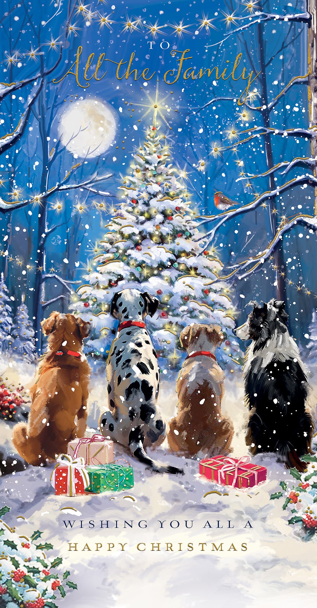To All The Family Christmas Card