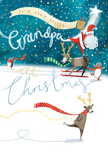Grandpa Christmas Card