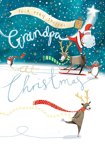 Grandpa Christmas Card