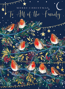 To All The Family Christmas Card