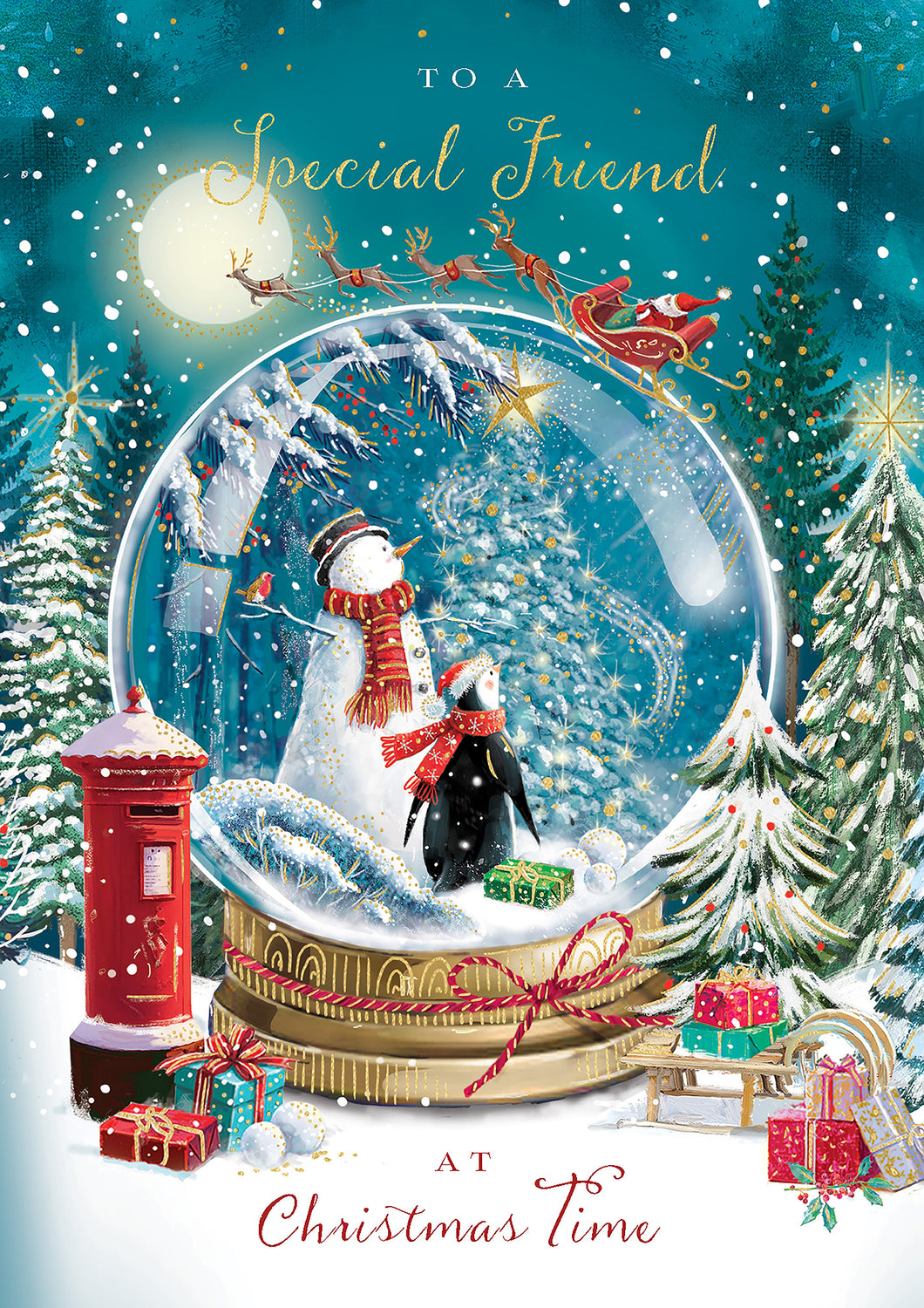 Special Friend Christmas Card