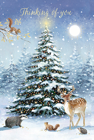 Thinking of You Christmas Card