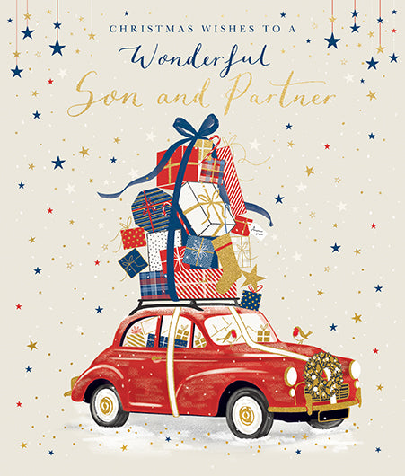 Son & Partner Christmas Card