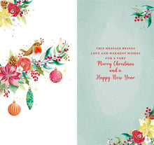 Load image into Gallery viewer, Robin Auntie Christmas Card
