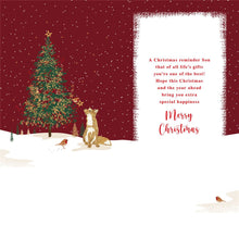 Load image into Gallery viewer, Son Fox &amp; Robin Christmas Card
