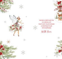 Load image into Gallery viewer, Niece Fairy Christmas Card

