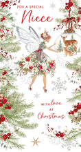 Load image into Gallery viewer, Niece Fairy Christmas Card
