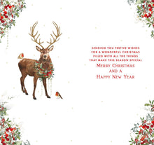 Load image into Gallery viewer, Brother Deer Christmas Card
