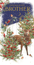 Load image into Gallery viewer, Brother Deer Christmas Card
