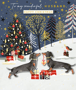 Husband Christmas Card