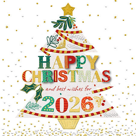 Christmas Card Best Wishes for 2026
