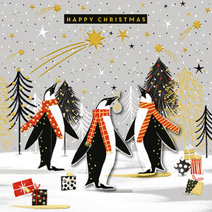 Penguin Christmas Card