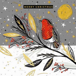 Robin Christmas Card