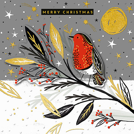 Robin Christmas Card