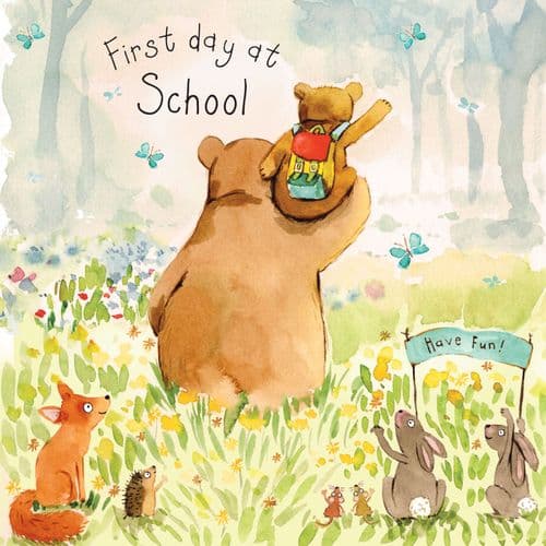 First Day At School Card