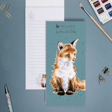 Load image into Gallery viewer, ‘ Contemplation’ Fox Cub Shopping Pad by Wrendale Designs
