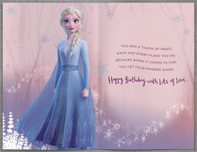 Load image into Gallery viewer, Frozen , Elsa, Daughter Birthday Card
