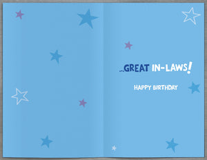 Son-In-Law Birthday Card