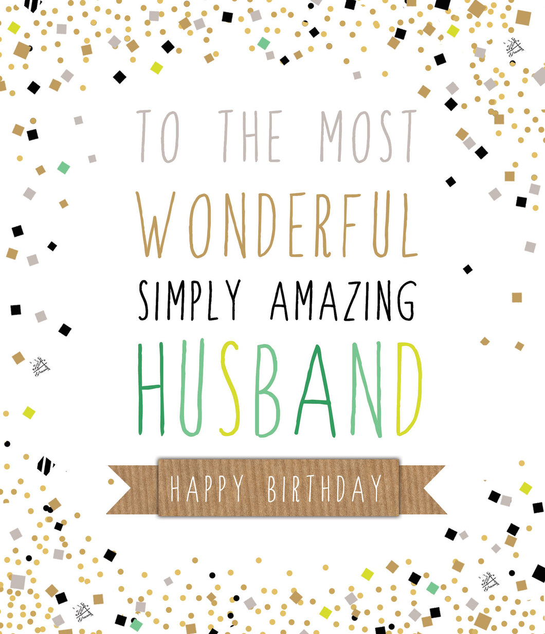 Husband Birthday Card